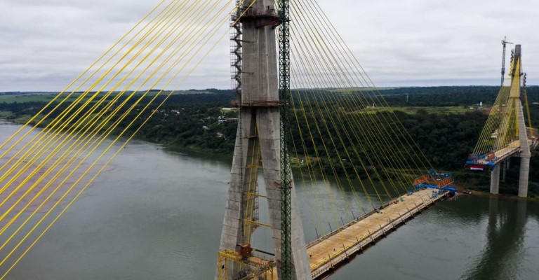Segunda ponte entre Brasil e Paraguai deve ser concluída ainda em 2022