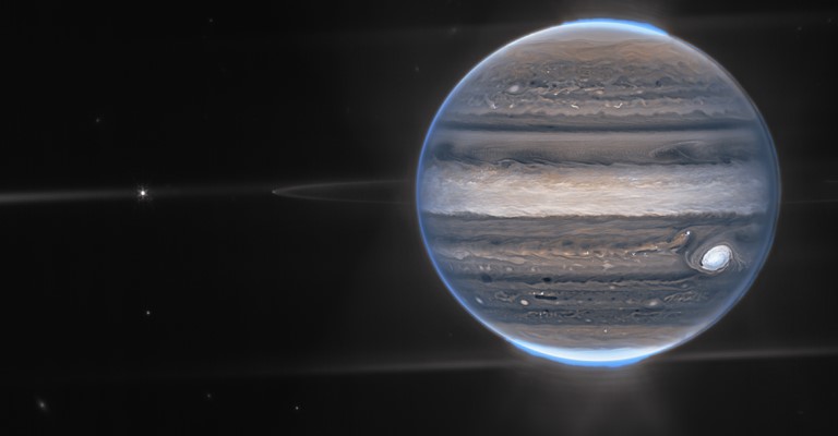 Imagens de telescópio revelam detalhes inéditos do planeta Júpiter