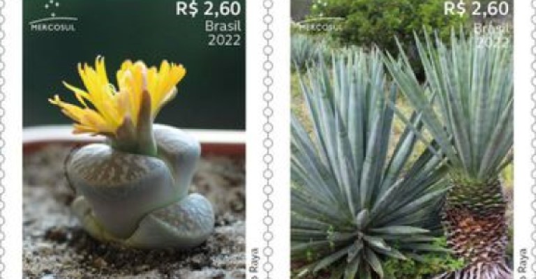 Correios lançam selo em homenagem à flora brasileira