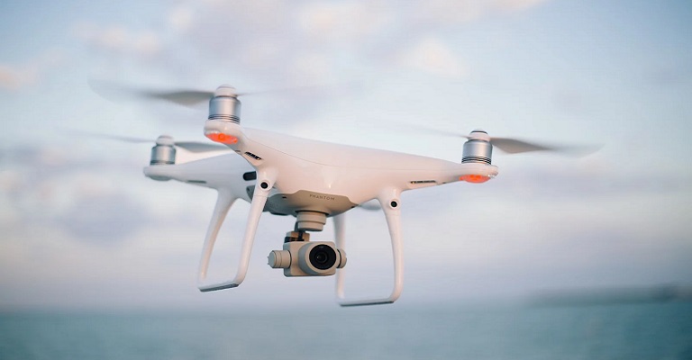 Lasers acoplados em drones aumentam precisão no escaneamento de terrenos