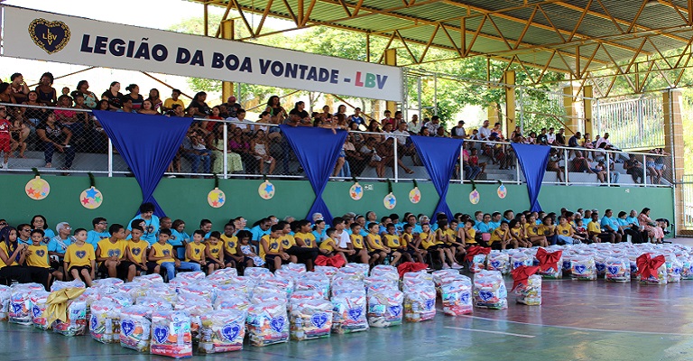 LBV inicia entrega de cestas de alimentos